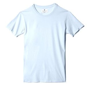 Forever 21 plain blue short-sleeved shirt